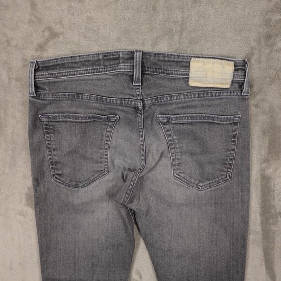 AG Adriano Goldschmied Men's Slim Jeans in Gray - Picture 11 of 13